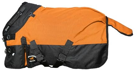 519LG08 1200D Fohlen-Weidedecke, wasserdicht, mit Fleece gefüttert, Größe M, 111,8 cm
