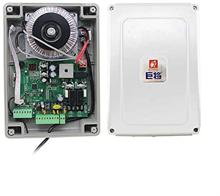 Apriporta da Garage, Peso della porta singola 15 0kg DC 24V. Apritore motorio a gate Swing Connect con di controllo accessi a blocco elettrico PKM-C01-L(Gold)