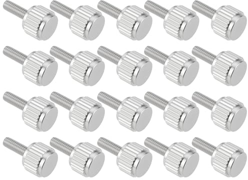 VGOL 20x Messschieber Feststellschrauben M2.5x7.5mm Edelstahl Rändelschrauben