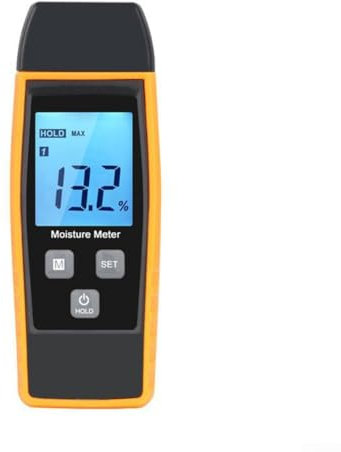 Hygromètre numérique pour mesure du bois, construction ABS robuste et écran LCD clair, pour travaux de travail du bois et de construction