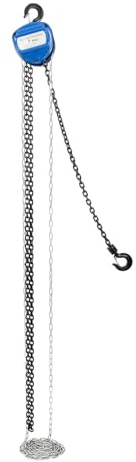 Palan à chaîne manuel, palan à chaîne bleu, palan à chaîne professionnel, convient pour les usines, les fermes, les garages, les entrepôts, la construction navale, le transport, les chantiers de
