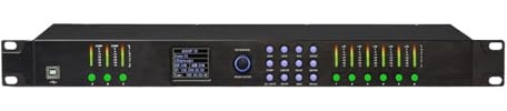 4 In 8 Out Professional Stage Digital Audio Processor Effects 32Bit DSP With FIR AES Input Output AUTO EQ(3 IN 6 OUT)