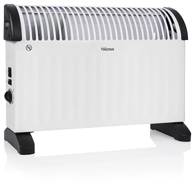 Tristar Calefacción por convección - Hasta 2000 W - Termostato regulable - Potencia de calefacción regulable - Función turbo - KA-5166