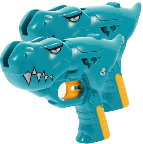 Mikinona 2pcs Dinosaur Candy Holder Lollipop Robot Toy for Kids, Mini Lollipop Storage Dispenser in Dark Green, Favor and Sweet Candy Case