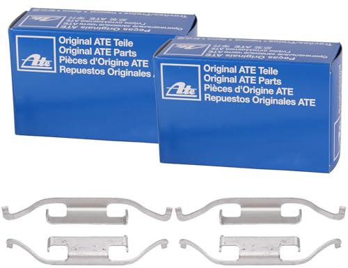 2X ATE Feder Klammer Bremssattel hinten | 2x 11.8116-0066.1 passend für 1 3 5 7 X1 Z1 Z3 Z4 Mg