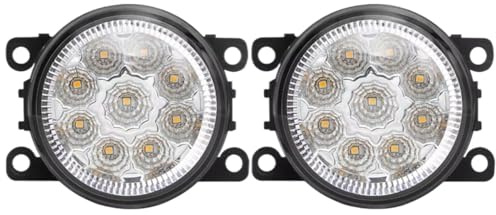 Vdifsvb Fendinebbia Per Iveco Per Daily VI 2014-2023 H11 LED Per Auto Fendinebbia Luci Diurne DRL 2 X 30W Gruppo Fendinebbia Luci Antinebbia(LH White)