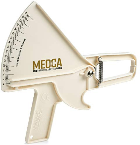 Pro Body Skin Caliper - Handheld BMI Messwerkzeug - Genauer Skinfold Messschieber misst Fett für Männer und Frauen, zur Überwachung von Fitness