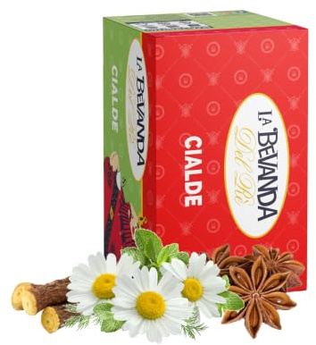 La Bevanda Del Re - TISANA DIGESTIVA, 20 Tisane Cialde ESE Filtro Carta 44MM, Cialde Infusi, Cialde Thè Da 3,5G, 70G