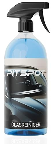 PITSPOT® Premium Glasreiniger Auto (1.000ml) - für streifenfreie Scheiben - mit Tiefenwirkung & Abperleffekt - 100% Streifenfrei - Fensterreiniger