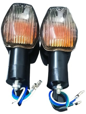 SkyjOy Frecce Moto Indicatore di direzione Indicatore luminoso Lampada adatta for HONDA CB400SF CB600 900 HORNET RVT 1000R CBR 919 05-up 1300 Accessori moto Lampeggianti Frecce Led Moto(Amber)