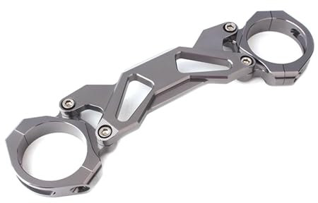 Motorcycle Shock Absorber For Kawa&saki Z900 Z 900 2017-2020 Motorcycle Front Fork Suspension Shock Absorber Balance Bracket Brace Stabilizer Clamp(Titanium)