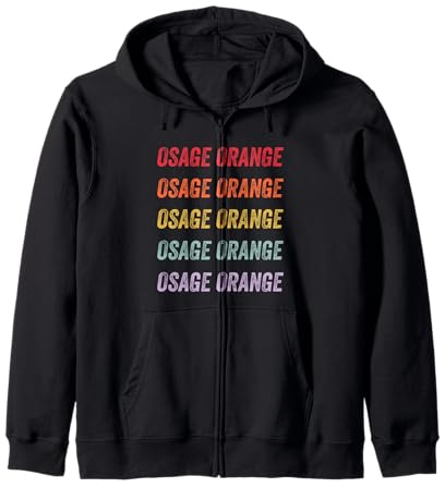 Orange Osage Sweat à Capuche