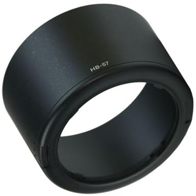 HB57 - Paraluce per obiettivo 55-300 mm F4.5 5.6G per bloccare la luce indesiderata