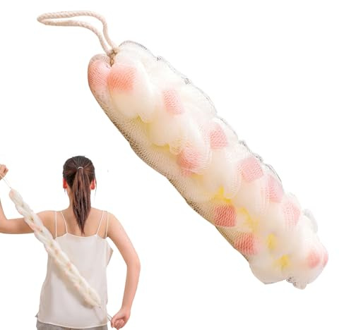 Spugna per la Schiena da Doccia - Spugna da Bagno con Schiuma Rapida - Detergente Per La Schiena Da Doccia | per Uomini Anziani Adolescenti Bambini Pelle Corpo Piede Hotel Bagno Dormitorio