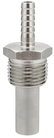 SUS316 1/2 NPT Carbonation Stone, 0.5/2 Micron, for Homebrew & Aeration(0.5 micron)