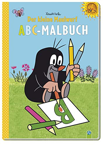 Trötsch Der kleine Maulwurf ABC-Malbuch: Beschäftigungsbuch Ausmalbuch Malbuch