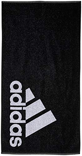 adidas Unisex Swim S Handtuch, Black/White, One Size