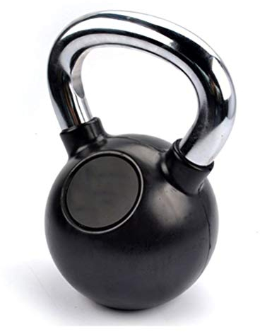 Kettlebells AGYH Schwarz Gusseisen, Krafttraining Kreuz Fitnessausrüstung, Verwendet In Haus Und Fitnessraum, 4 Kg / 6 Kg / 12 Kg / 16 Kg / 24 Kg (Size : 24kg/52.9lb)