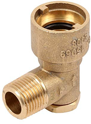 Gas 1/2 BSP Angle Bayonet Socket HT Cooker Fitting EN15069 CE Marked