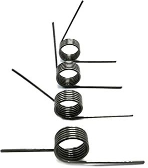 2pcs Torsion Spring Wire Diameter 2.5mm Angle 180/120/90/60 Degree Torsion Spring V-shaped Spring, 2 Pieces