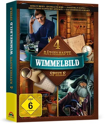 4 Rätselhafte Wimmelbild Spiele in einem Paket - für Windows 11 / 10 / 8.1 / 7