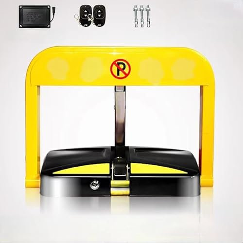 CEKOCK Barrera de estacionamiento plegable Bloqueo de espacio de estacionamiento extraíble Bloqueador de estacionamiento manual,Bloqueo de espacio de estacionamiento Cerradura de barrera de coche