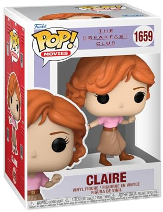 Funko POP! Movies: The Breakfast Club - Claire | Offizielles Comedy Merch - Vinyl Sammelfigur als Regal Deko - Geschenkidee zum Geburtstag für Fans und Sammler