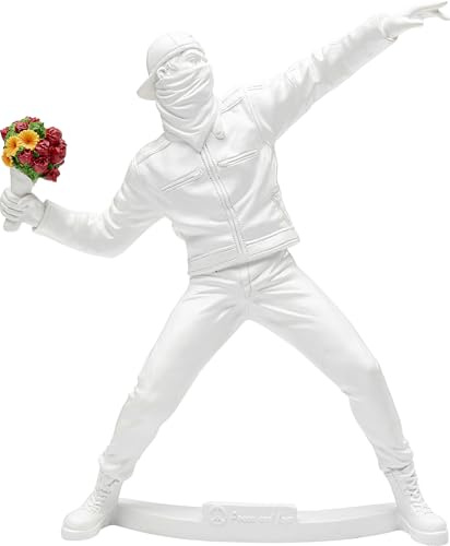 Kare Design figura decorativa Street Art Bouquet, bianco, idea regalo