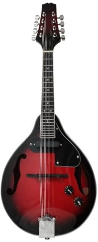 Professionell Mandoline Instrument Professionelles Einsteiger-Mandoline-Saiteninstrument Mit Acht Saiten Und Schönem Aussehen(C)