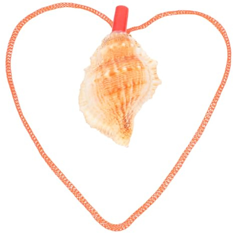 YARNOW Fischietto Forma Per Ragazzo Ragazza Giocattolo Con Cordino Decorativa Rumorista Realizzato in Naturale e Plastica Semplice Da Suonare