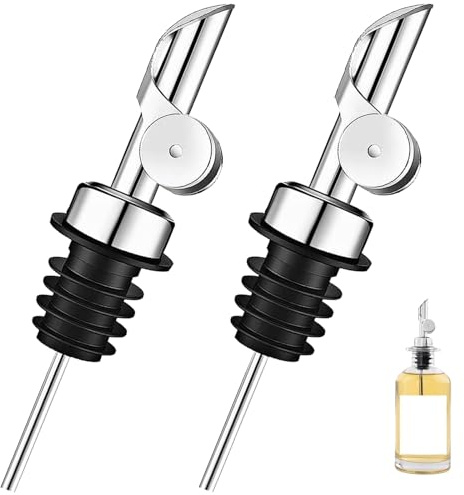 YAOYYG 2 Piezas Vertedor De Aceite De Oliva, Boquilla Plegable Automática