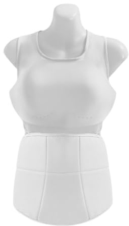 Femmes Karaté Poitrine Protecteur avec Doublure Amovible pour Entraînement Boxe Arts Martiaux Équipement de Protection