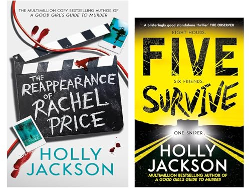 Holly Jackson 2 Books Collection Set (Five Survive & The Reappearance of Rachel Price)