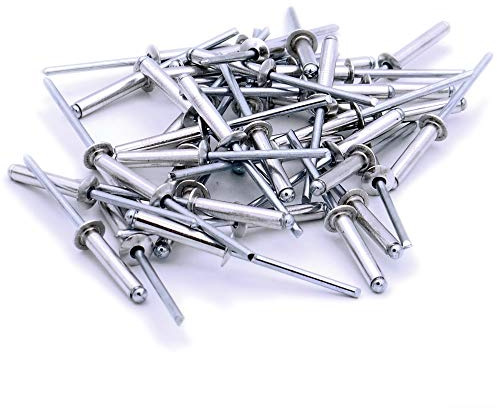 M4 (4mm x 25mm) Dome Blind Rivet - Aluminium (Pack of 40)