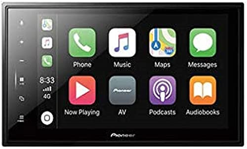 Pioneer SPH-EVO82DAB-UNI Media center touchscreen da 8 pollici, USB a ricarica rapida da 1,5 A, Apple CarPlay, Android Auto, radio digitale DAB/DAB+, Bluetooth, equalizzatore a 13 bande