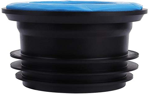 Gummimanschette, Toilettengummiring Geruchsneutrale Gummidichtung Abflussrohr-Dichtring für alle Arten von Standard-Toilettenabläufen geeignet ist