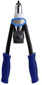 Nietmutternzange,Profi Nietzange,Nietenzange Set,Gewindenieten Zange,Popnietzange,Blindnietzange,Hebel Nietmutternzange,inkl 150 Nietmuttern,M5 M6 M8 M10 M12 Nieten für die Blechbearbeitung