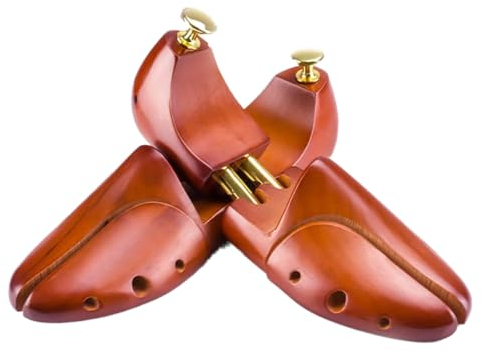 AISINILALAO 1 Pair Shoe Tree Wood Shoes Stretcher, Wooden Adjustable Man Women Flats Pumps Boot Shaper Rack Expander Trees,S