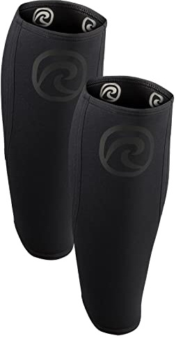 Rehband Neopren Wadenbandage 1 Stück oder 1 Paar, Kompressionsbandage für Wade und Schienbein, Schienbeinschutz für Deadlifts
