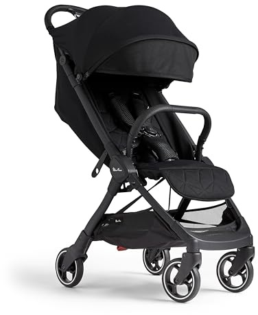 Silver Cross | Clic Kompakt-Kinderwagen | Reisekinderwagen | faltbarer & leichter Kinderwagen | Kabinengröße | Neugeborene - 4 Jahre | Space