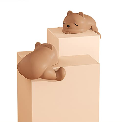 8 Stück Eckenschutz Baby Silikon, Tier Tisch Kantenschutz Niedliche Hund Bär Möbel Eckeschutz Selbstklebend Eckenschoner Kinder Kantenschutz für Verschiedene Möbel Schreibtische Ecke, fest Einfügen