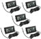 Gvolatee 5 Pezzi Termometro Digitale, Sonda Termometri per Frigo Acqua, Mini LCD Termometro Digitale Monitor di Temperatura con Sonda Esterna Impermeabile per Frigorifero Congelatore Acquario