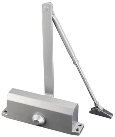 Automatischer Türschließer Hydraulischer Pufferschutz, Der Den Automatischen Türschließer Der Brandschutztür Im Bürogebäude Des Home-Hotel-Shoppings Positioniert Und Schließt Einstellbares Design