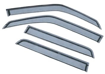 Alerón de Ventana Lateral del Coche Toldos de Estilo de Coche, refugios, Viseras para Ventanas, Protector de Cejas contra la Lluvia, 4 Piezas para Nissan para Juke 2012-2018