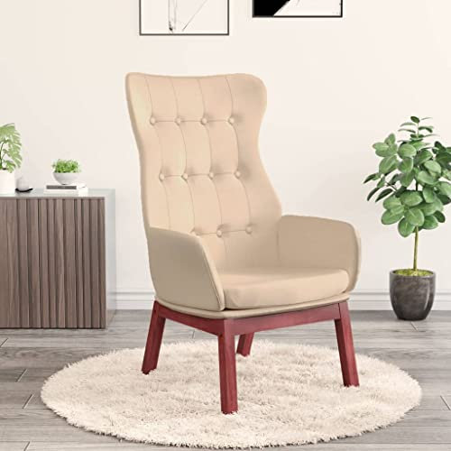 Xichuzi Relaxsessel Creme Stoff, Fernsehsessel, Kinosessel, Lesesessel, Tv Sessel, Ohrensessel, Armsessel, Seselstuhl Wohnzimmer - 341270