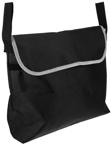 CLISPEED Rollstuhltasche Aus Oxford Stoff 40x35x10cm Hängende Armlehnen Seitentasche Mit Reflektierendem Streifen Für Rollstuhl Und Kinderwagen Praktische Aufbewahrung Für Erwachsenen