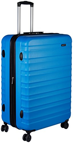 Amazon Basics Hartschalen - Koffer - 78 cm, Hellblau
