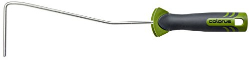 Colorus Farbwalzenbügel Softgriff Farbroller Bügel Steckbügel 6mm Länge 39cm | Nimmt Malerwalzen mit 6 mm Steckaufnahme auf – für Wandfarbe an Wänden und Decken, Walzenwechsel ohne Werkzeug