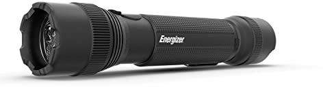 Energizer LED Tactical Flashlight TAC-700, Ultra Bright IPX4 Water Resistant Flash Light, Rugged Metal Body, Manual Focus (Batteries Included)