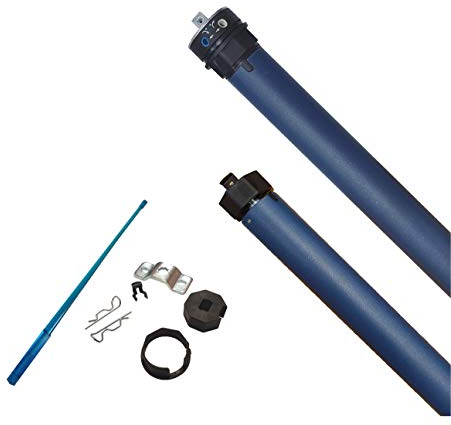 Rollladenmotor/Rollladenantrieb, 13 Nm, max. 29 kg, für 40 mm 8-Kantwelle, mechanische Endschalter (1 ST)